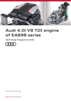 SSP 652 Audi 4.0l V8 TDI engine 